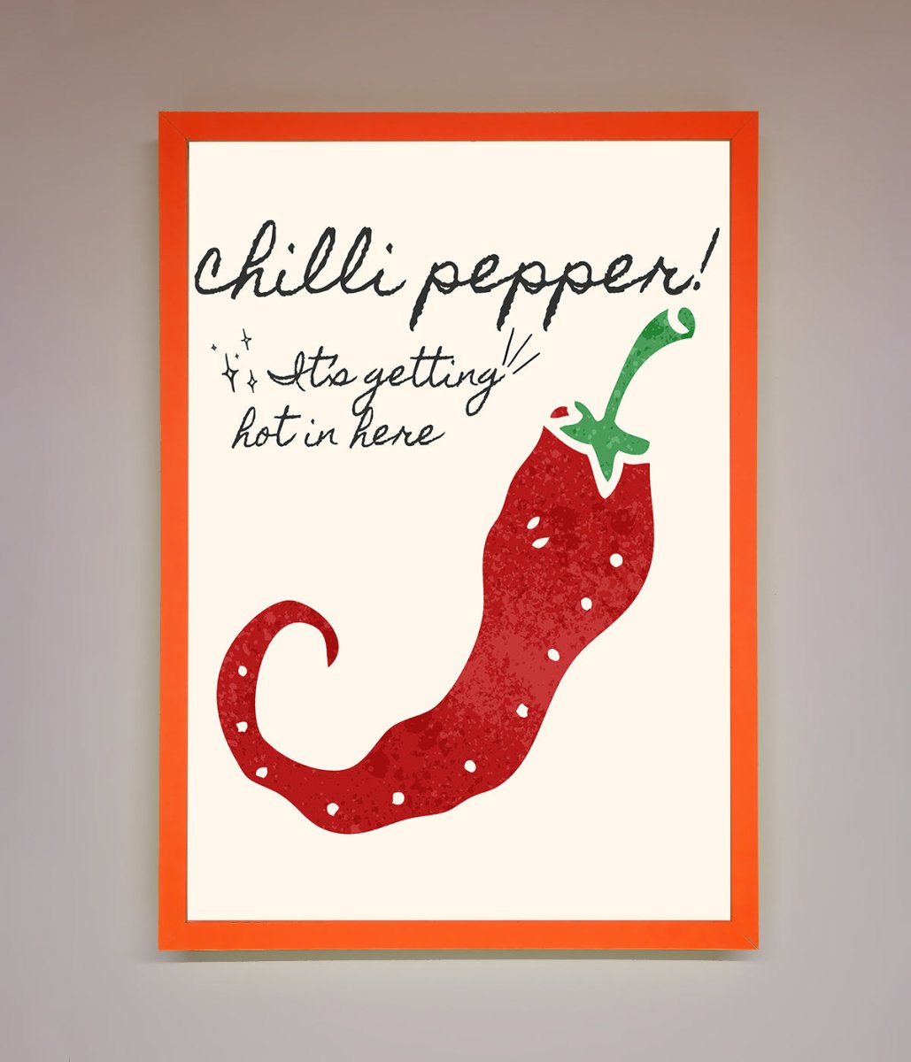 Chili Pepper Framed Print-11