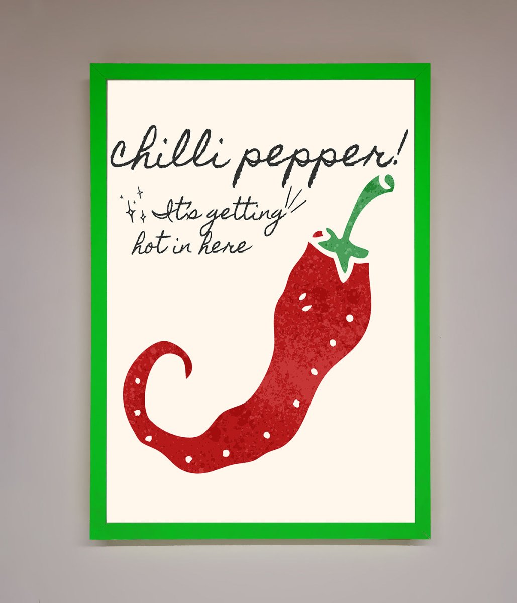 Chili Pepper Framed Print-12
