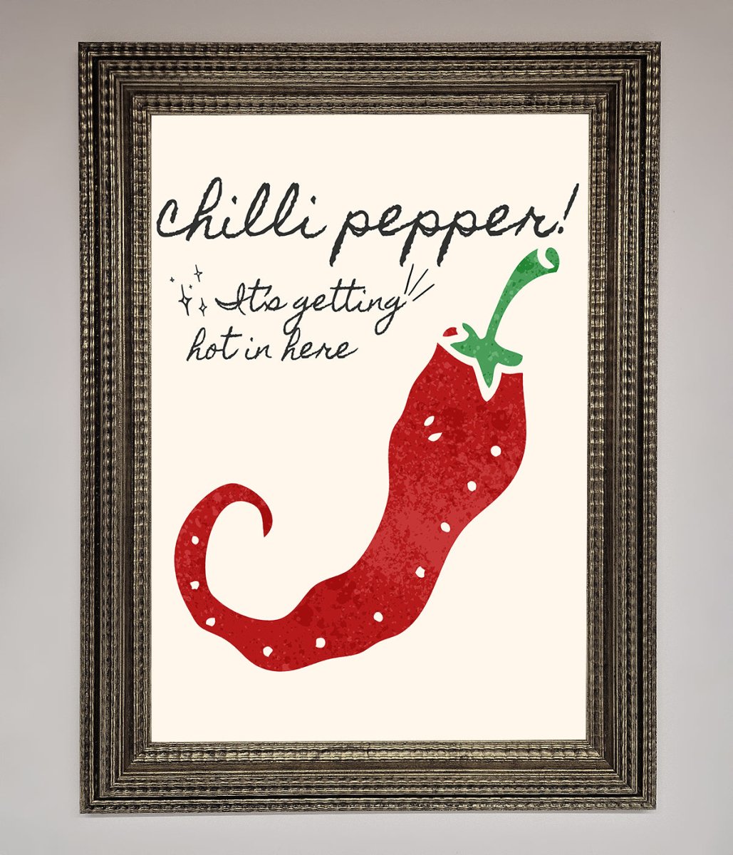 Chili Pepper Framed Print-16