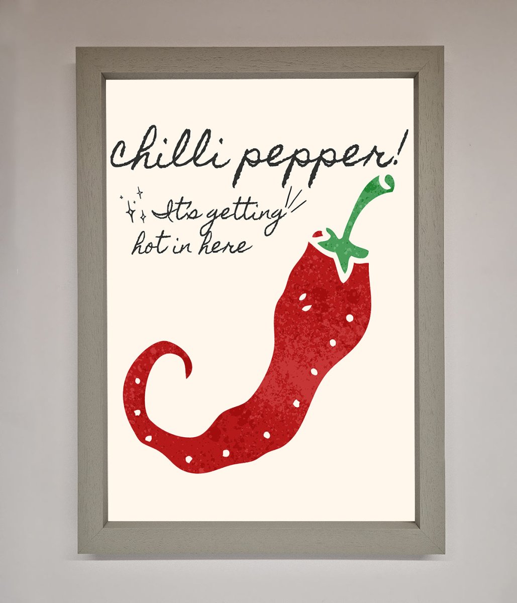 Chili Pepper Framed Print-3