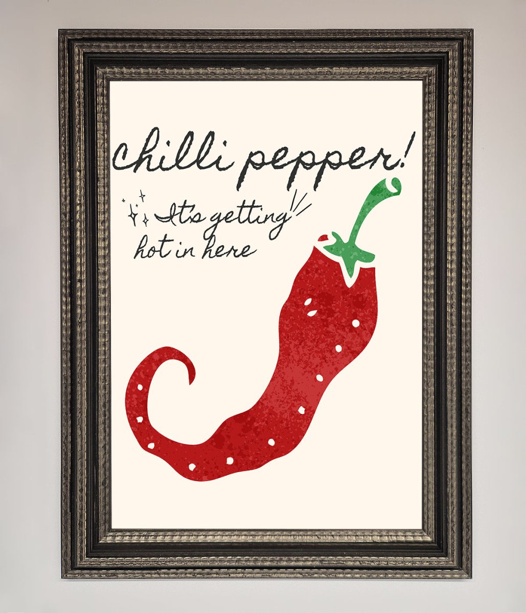 Chili Pepper Framed Print-17