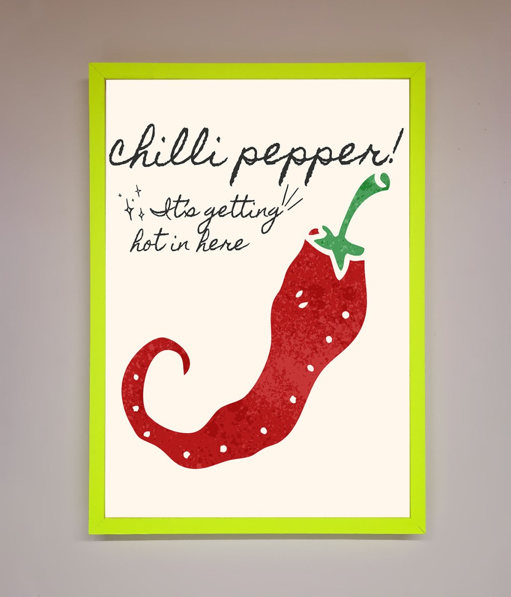 Chili Pepper Framed Print-13