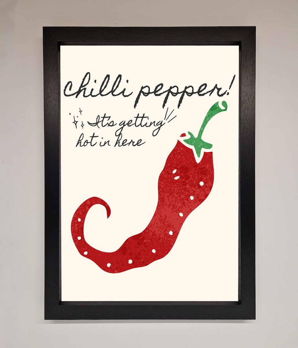 Chili Pepper Framed Print-1