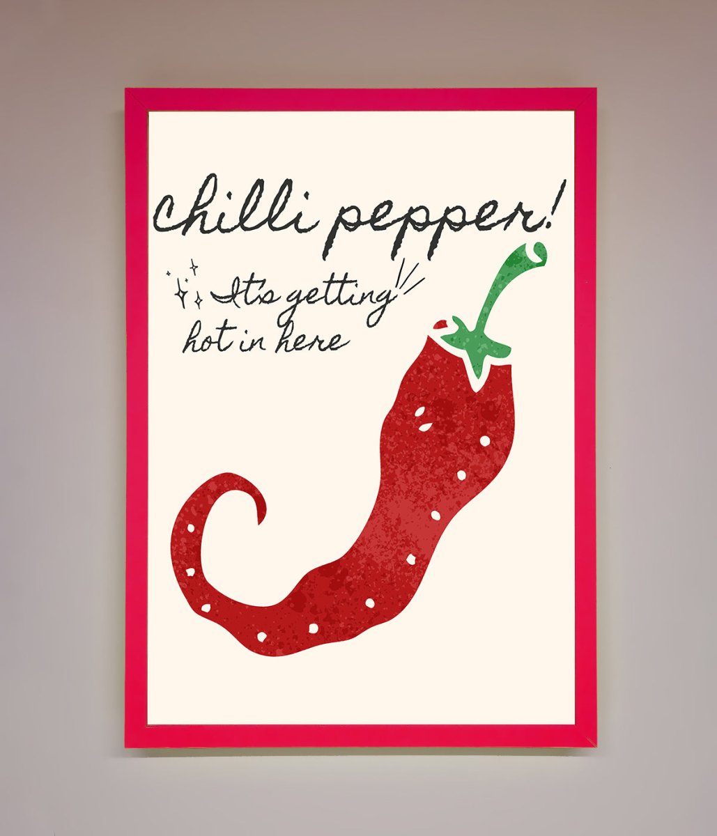 Chili Pepper Framed Print-14