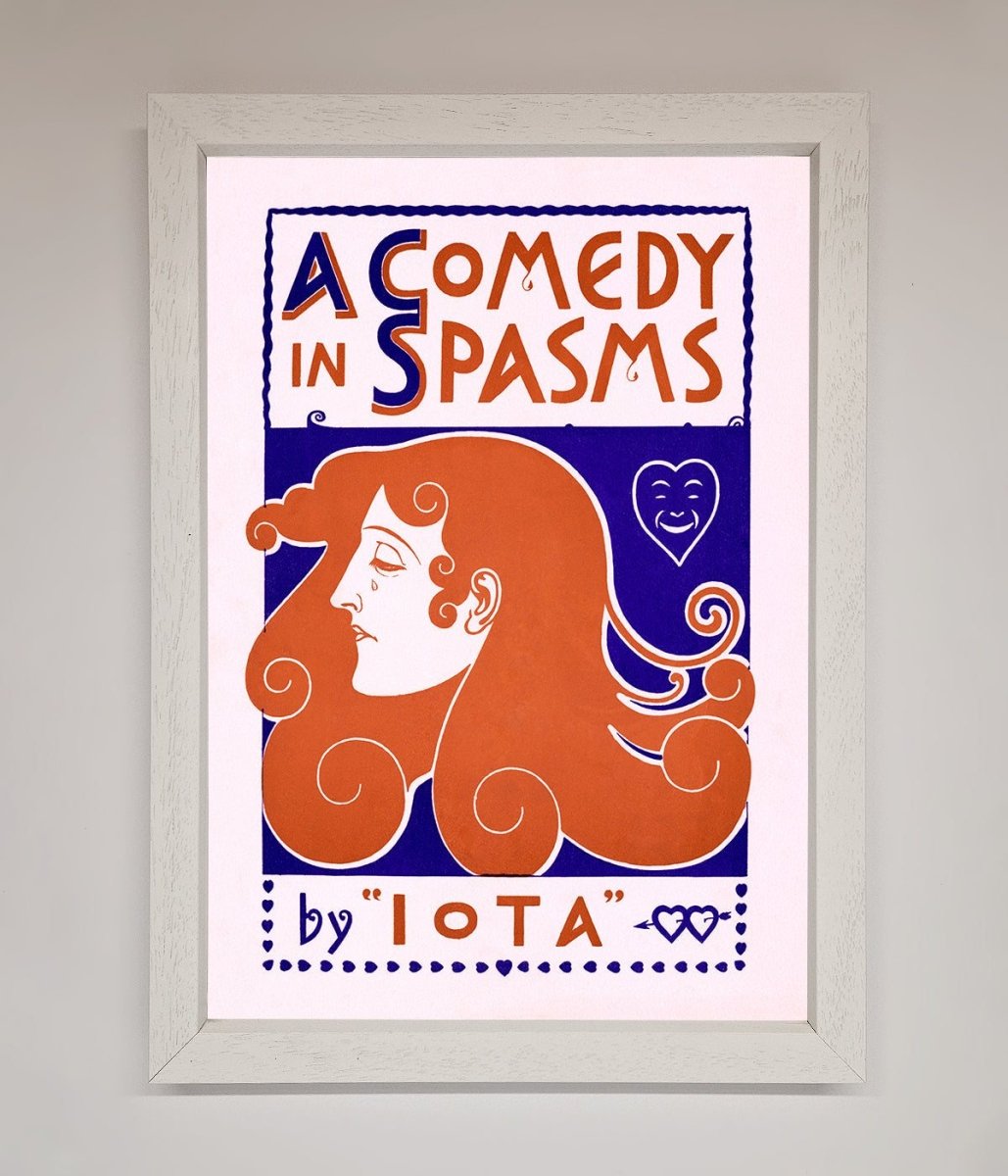 Comedy Poster Vintage Framed Poster-2