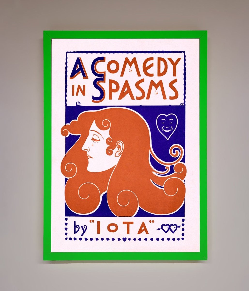 Comedy Poster Vintage Framed Poster-11