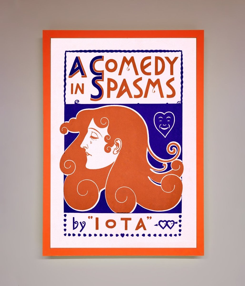 Comedy Poster Vintage Framed Poster-10