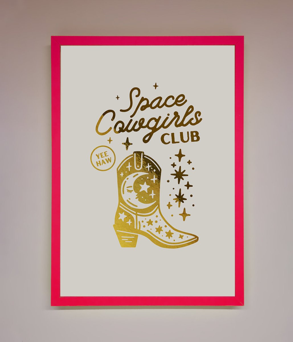 Cowgirl Boot Foil Print-13