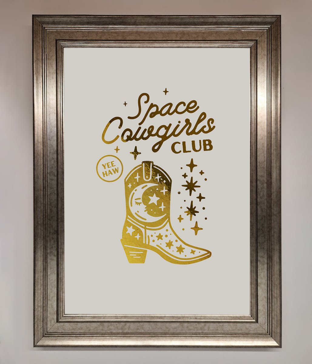 Cowgirl Boot Foil Print-1