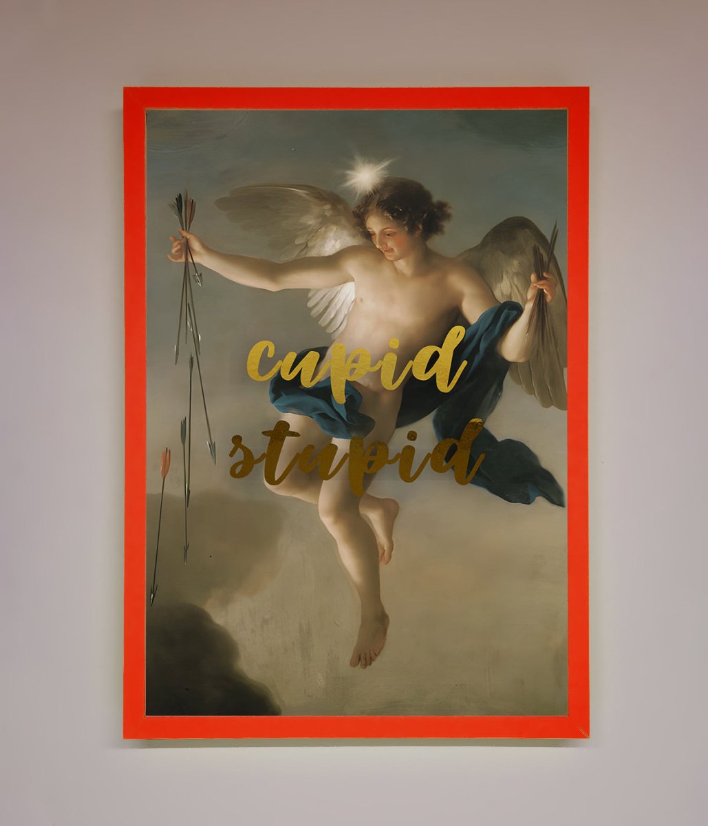 Cupid Stupid Foil Print-14