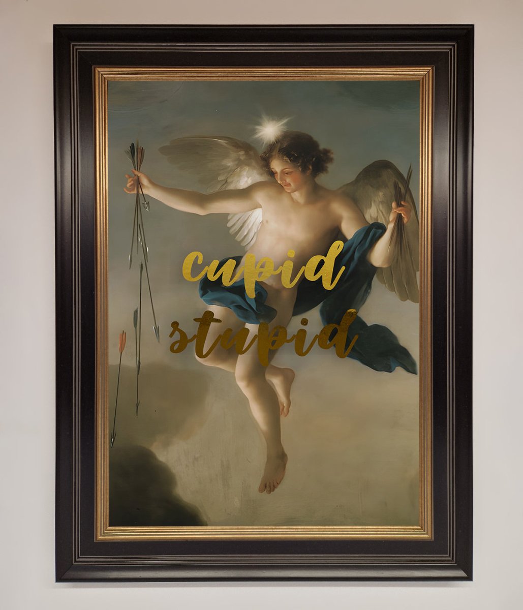 Cupid Stupid Foil Print-5