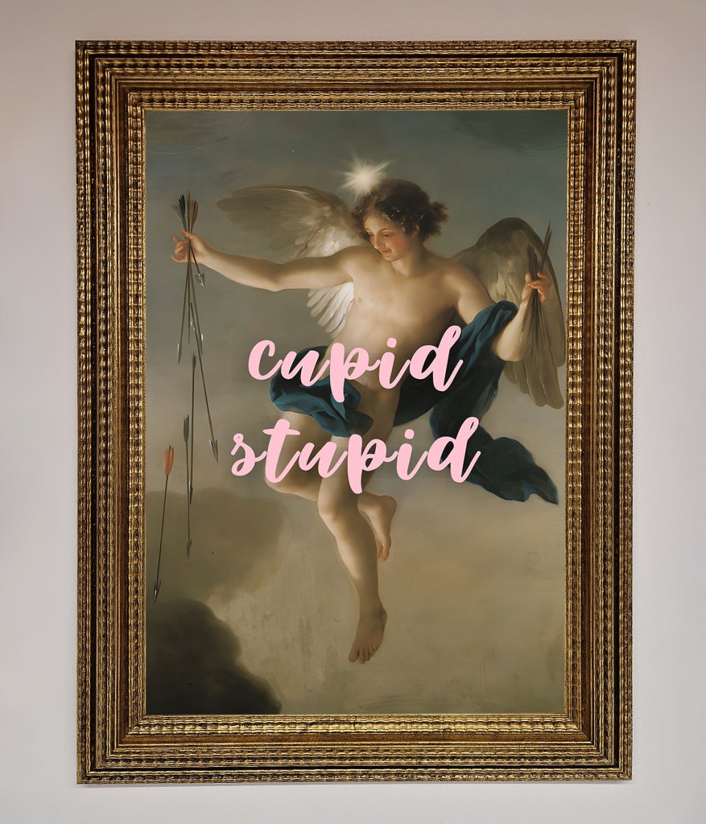 Cupid Stupid Framed Poster-9