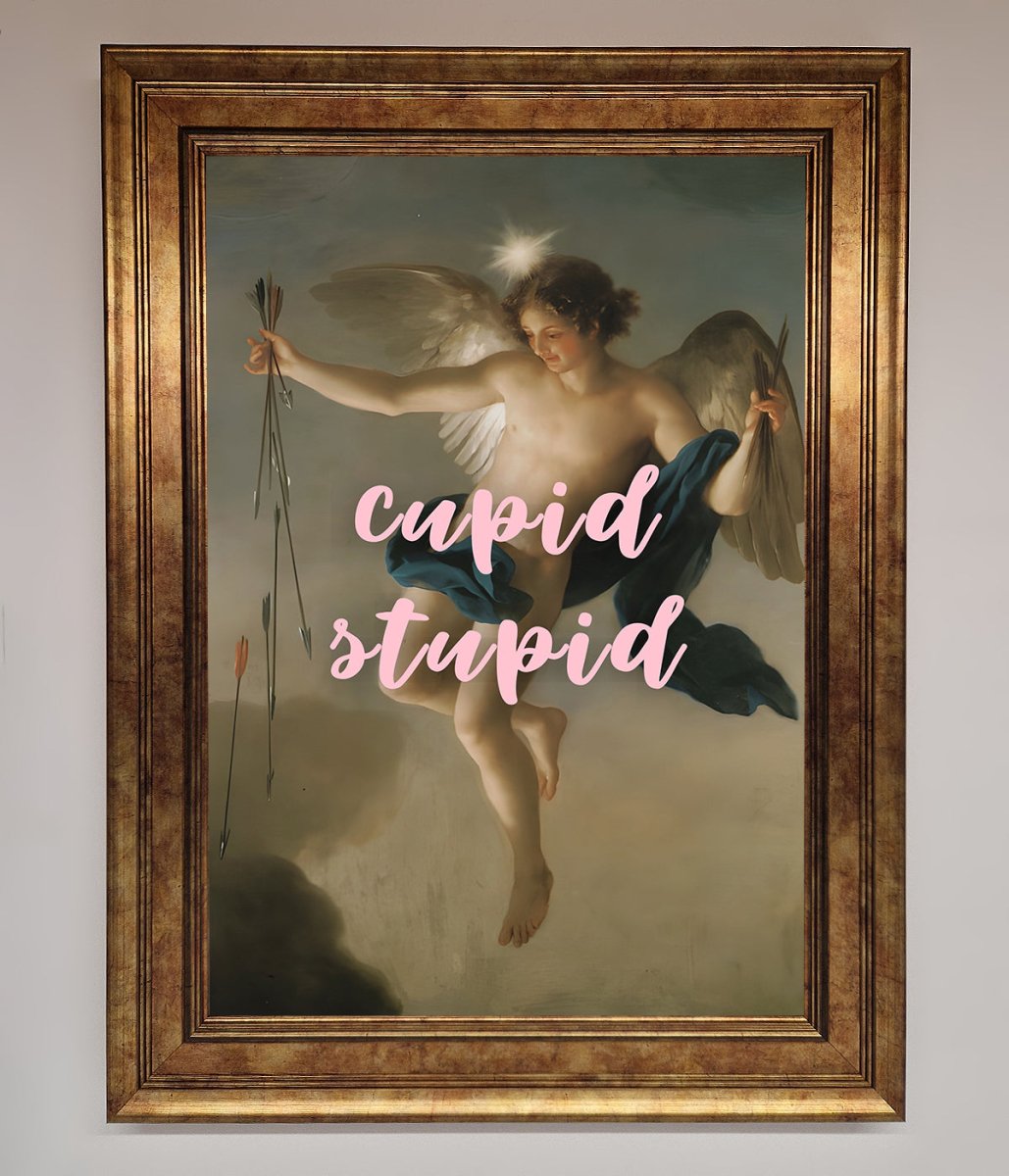 Cupid Stupid Framed Poster-12