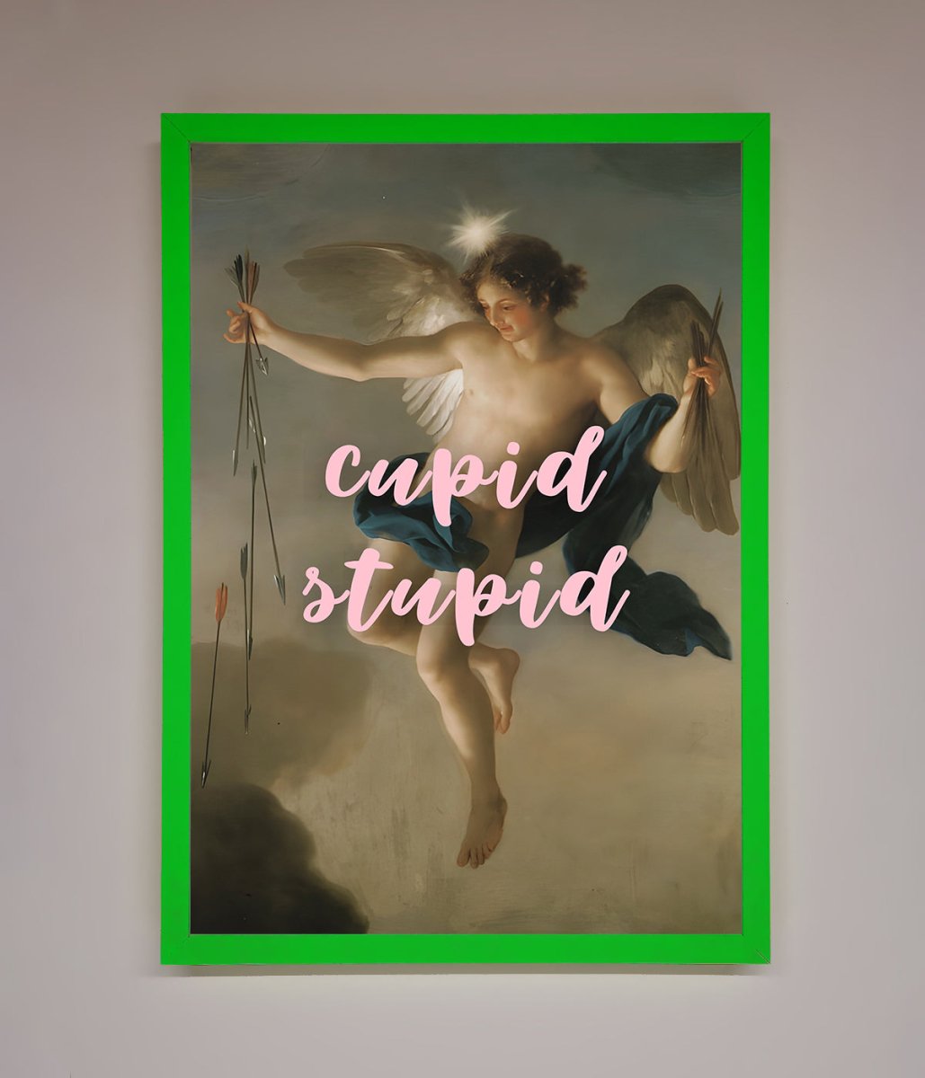 Cupid Stupid Framed Poster-8