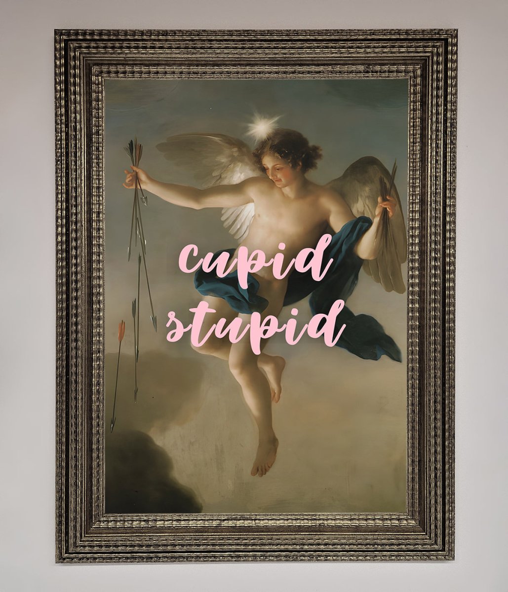 Cupid Stupid Framed Poster-10