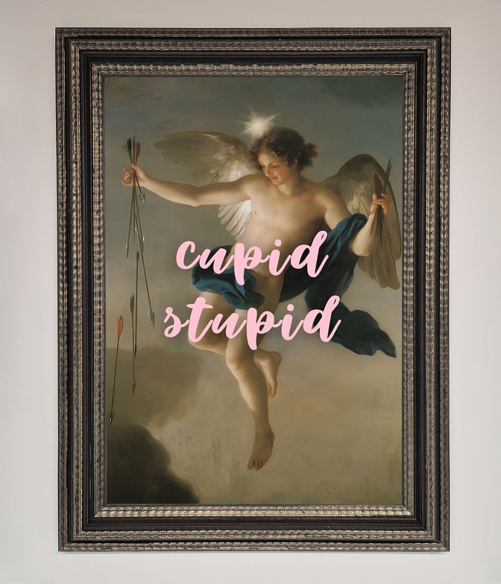 Cupid Stupid Framed Poster-13