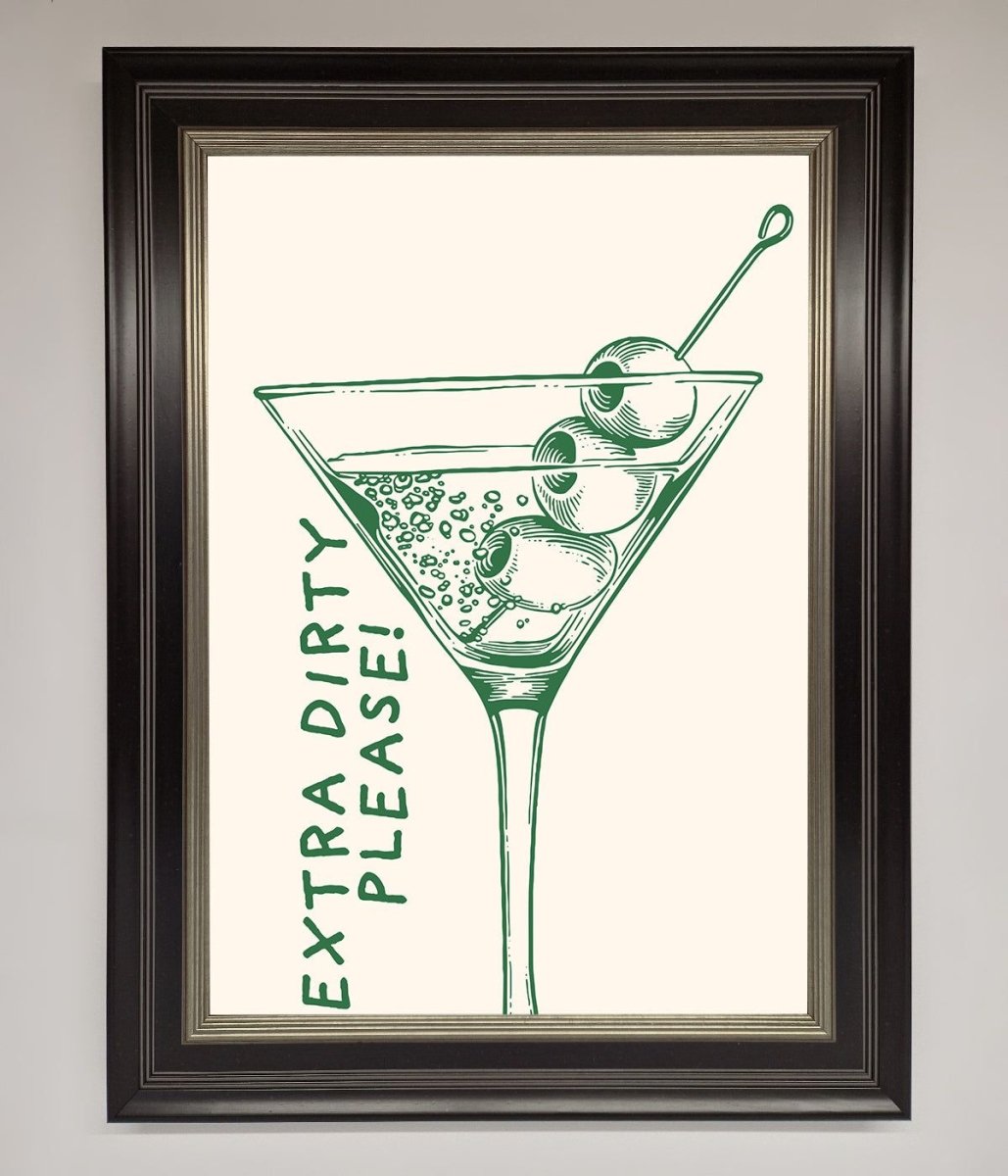 Extra Dirty Please Framed Poster-8