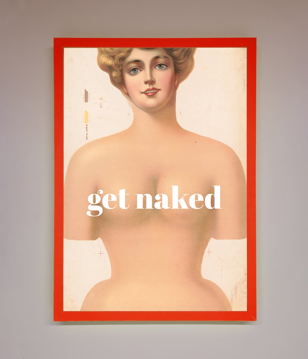 Get Naked Framed Poster-14