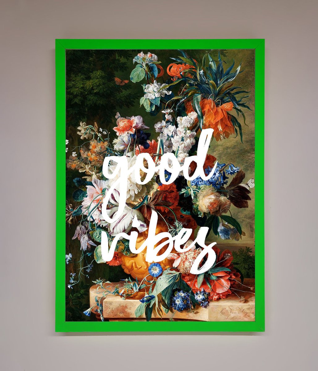 Good Vibes Framed Wall Art-12