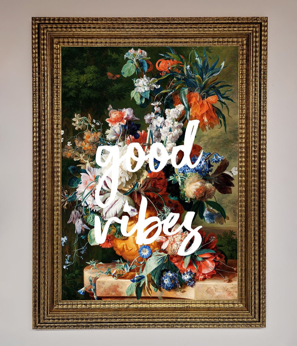 Good Vibes Framed Wall Art-16