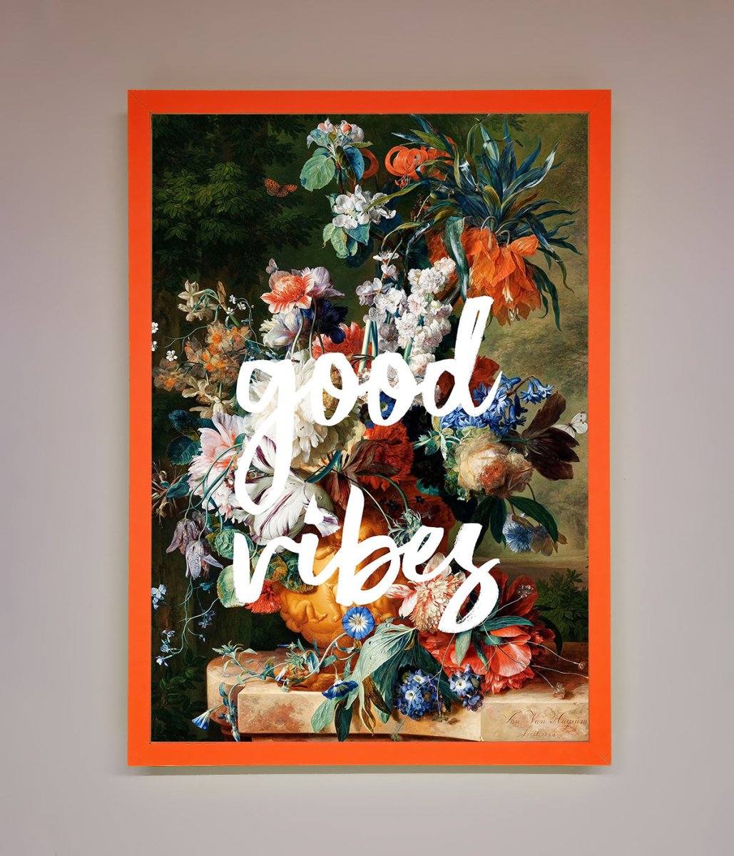Good Vibes Framed Wall Art-11