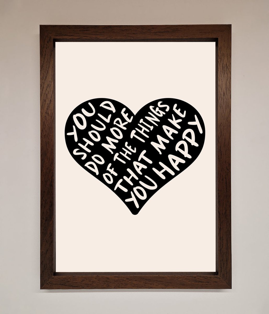 Happy Heart Framed Print-4