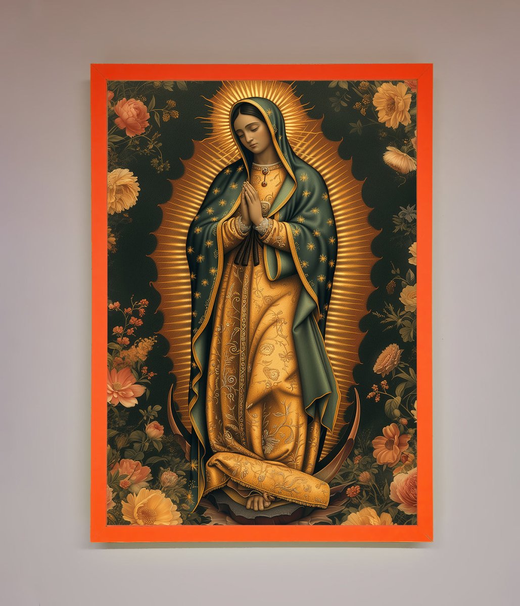 Hello Mary Framed Print-11