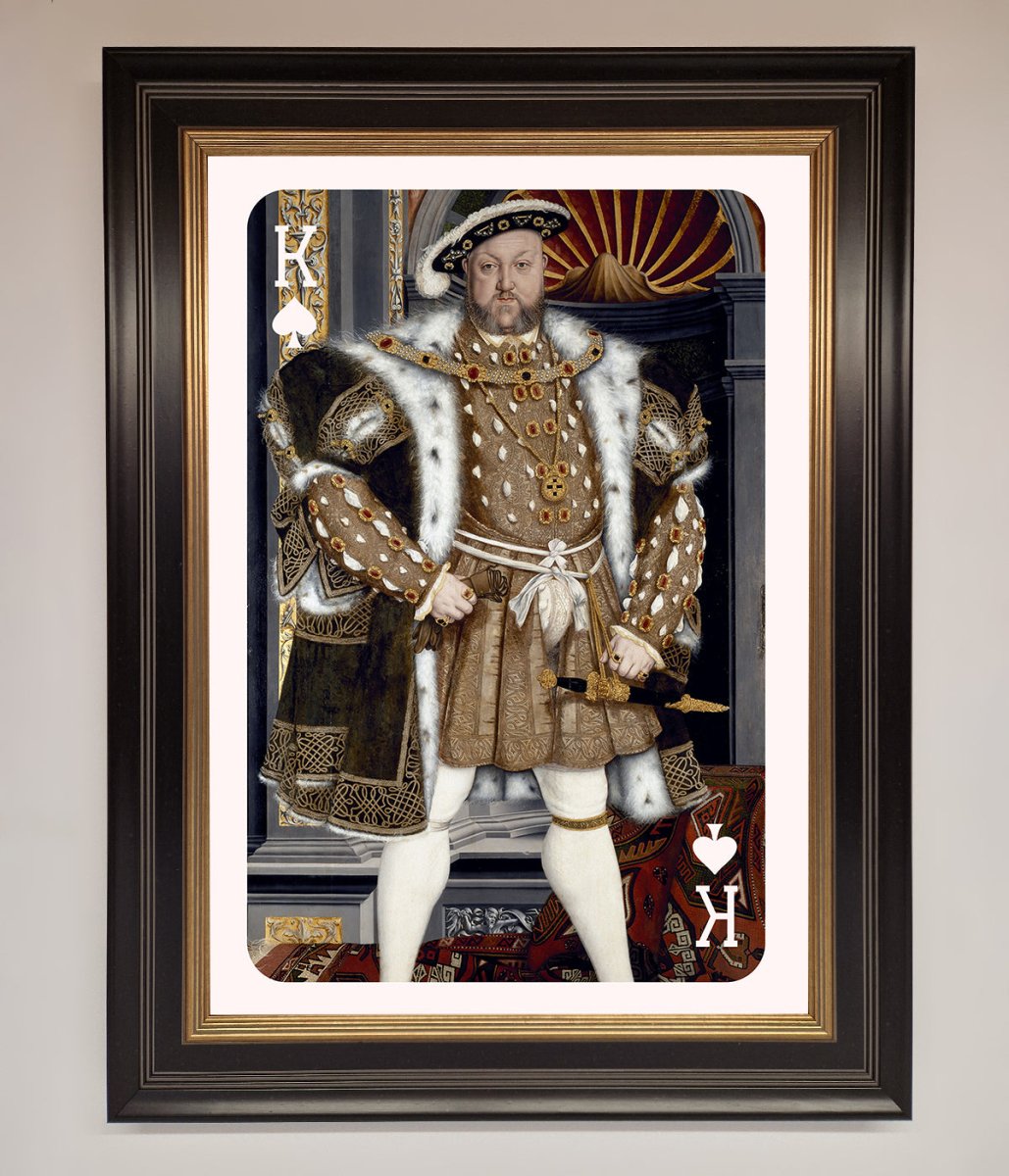 Henry The Eighth King Framed Wall Art-17