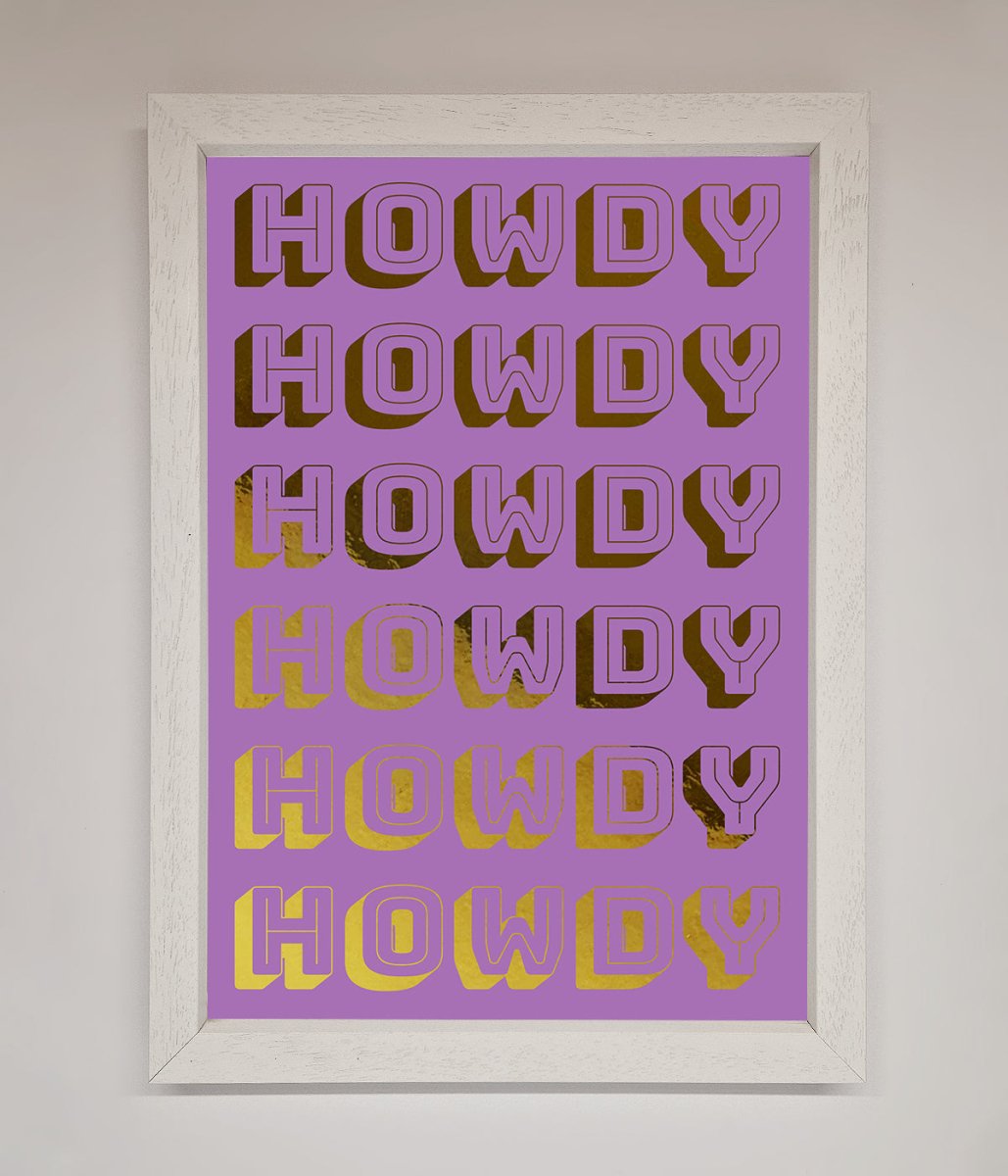 Howdy Foil Print-6