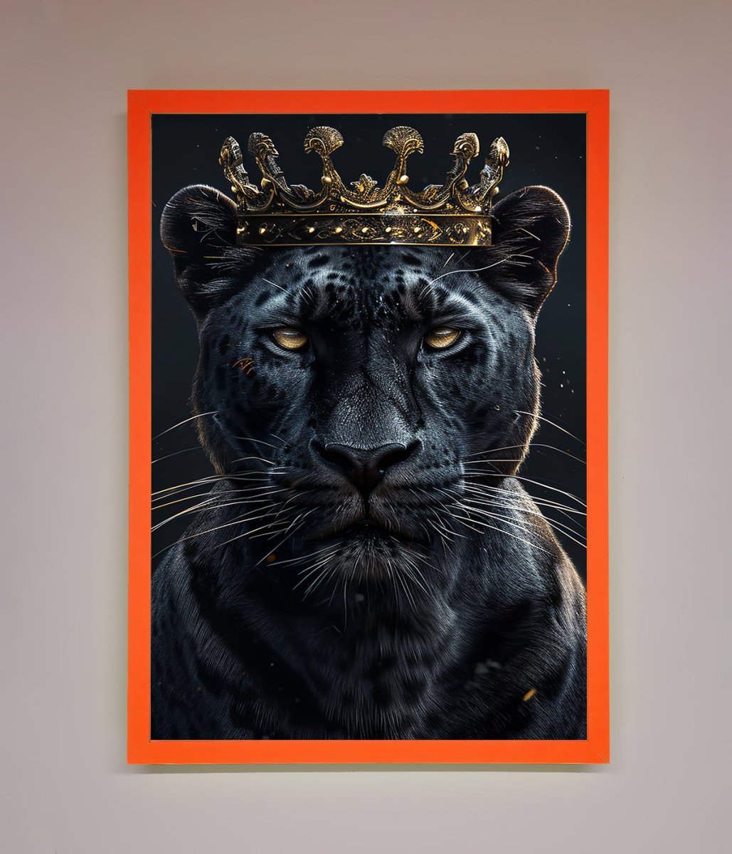 King Panther Framed Wall Art-10