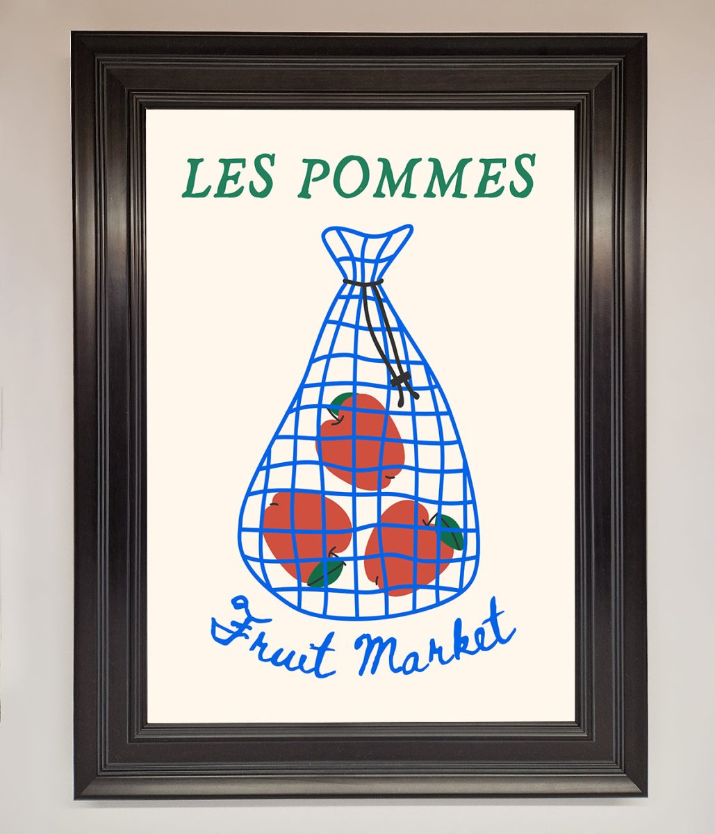 Les Pommes Framed Print-6
