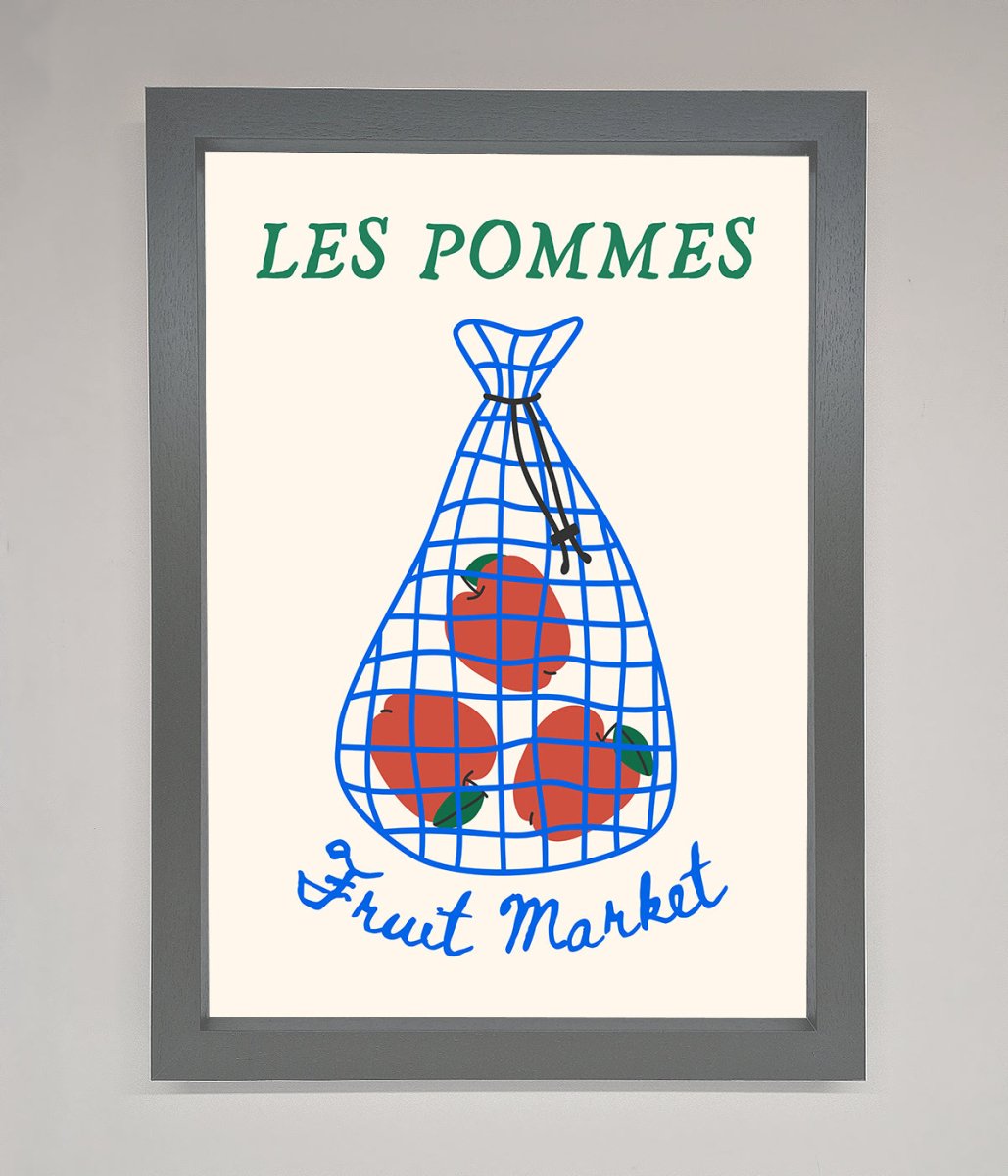 Les Pommes Framed Print-4