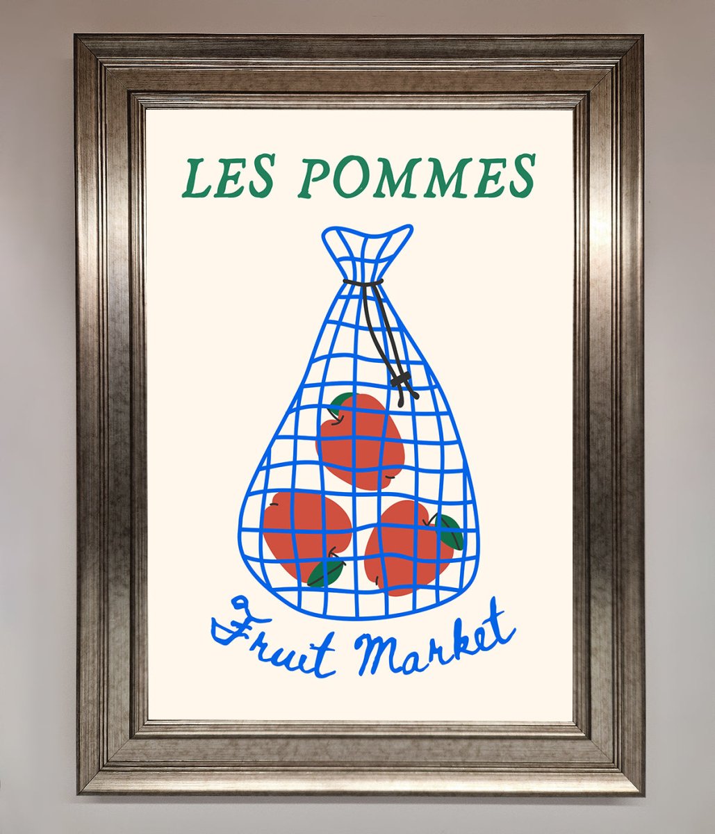 Les Pommes Framed Print-5