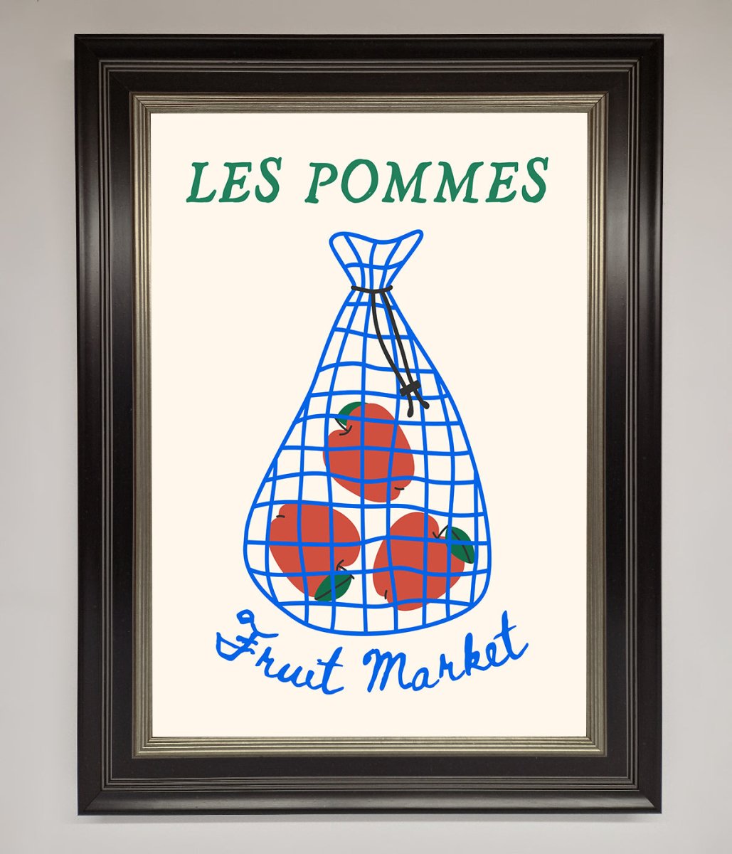 Les Pommes Framed Print-8