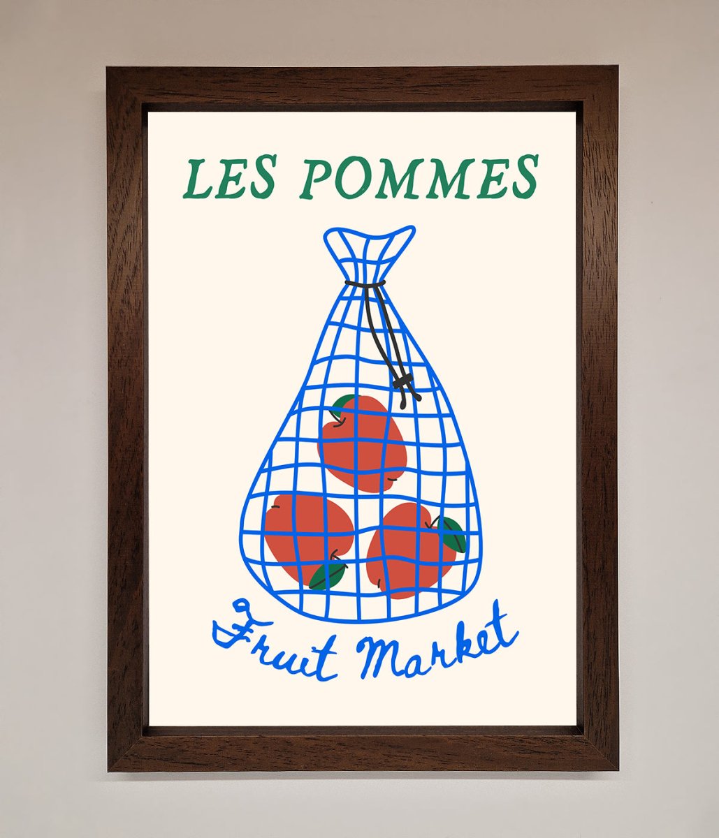 Les Pommes Framed Print-10