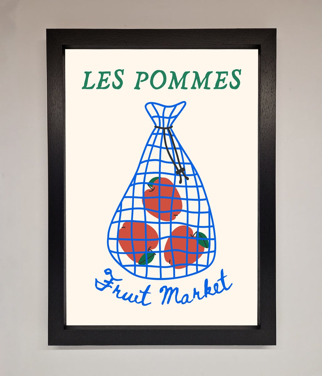 Les Pommes Framed Print-1