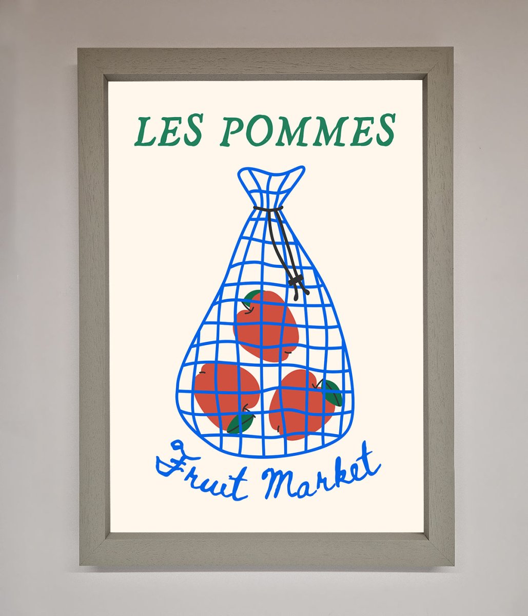 Les Pommes Framed Print-3