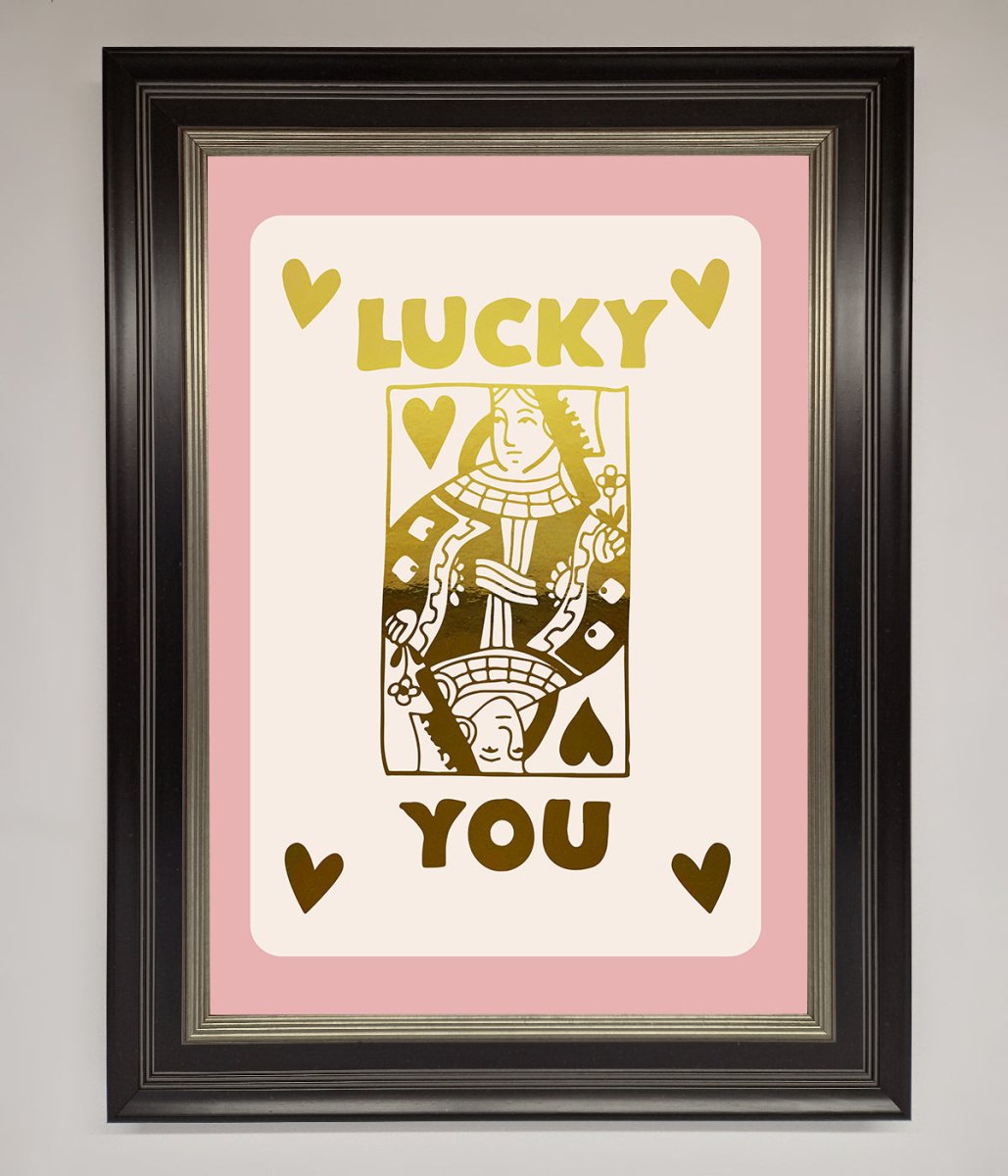 Lucky You Foil Print-4