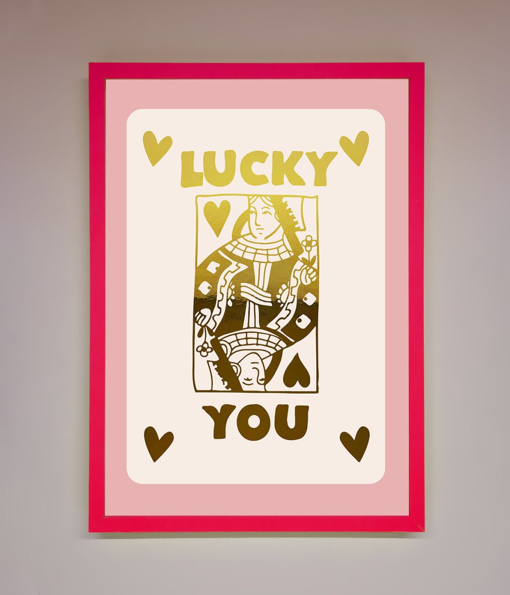 Lucky You Foil Print-0