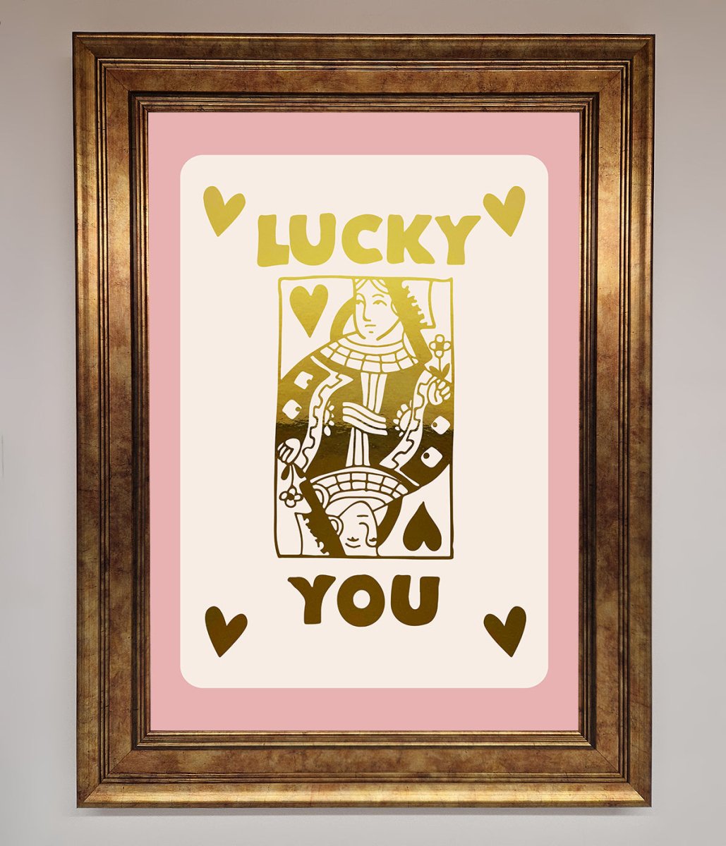 Lucky You Foil Print-3