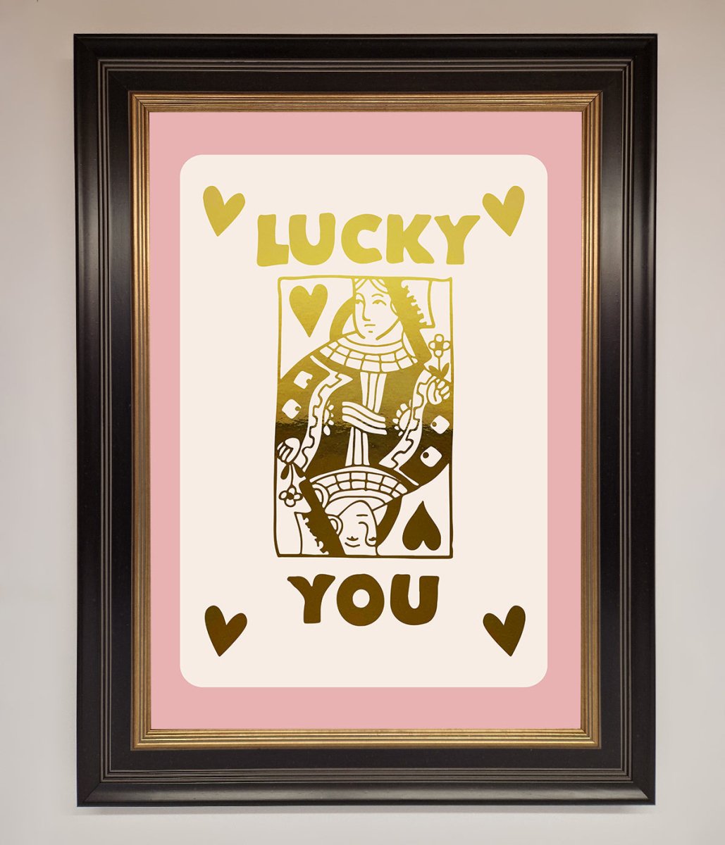 Lucky You Foil Print-5