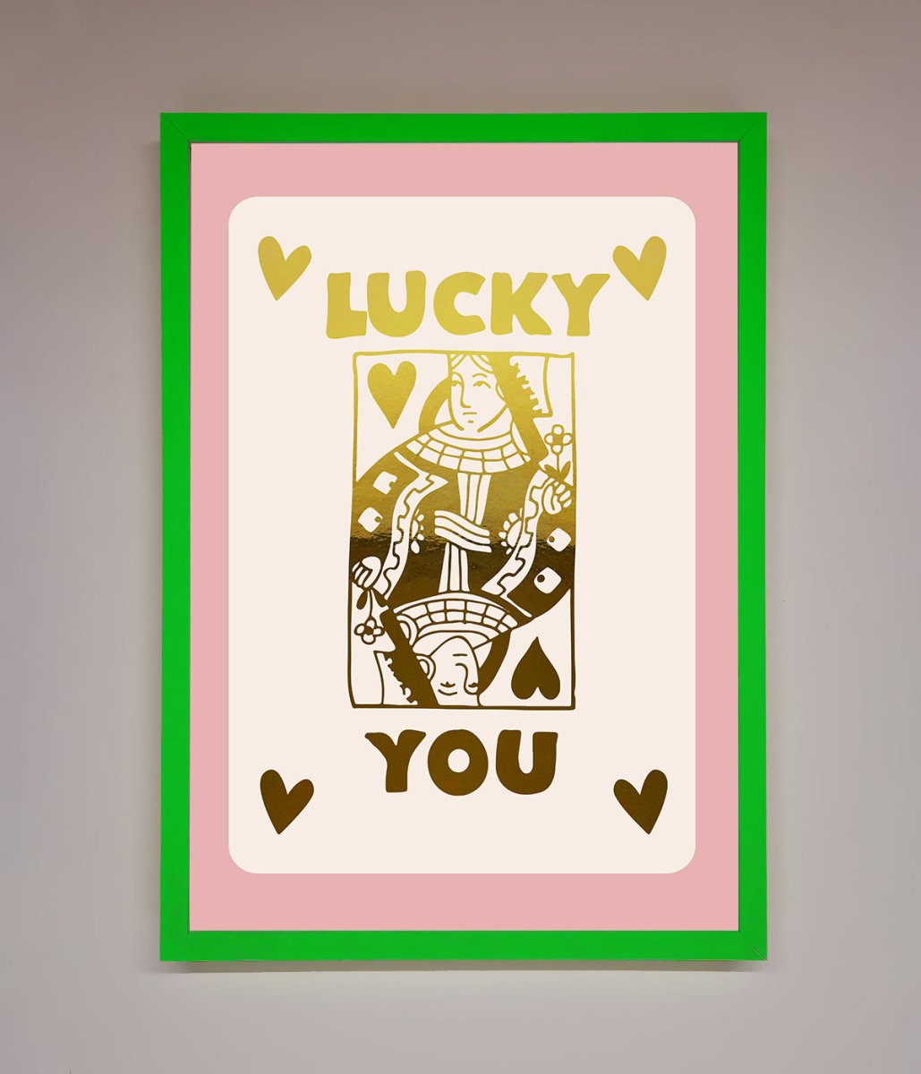 Lucky You Foil Print-12