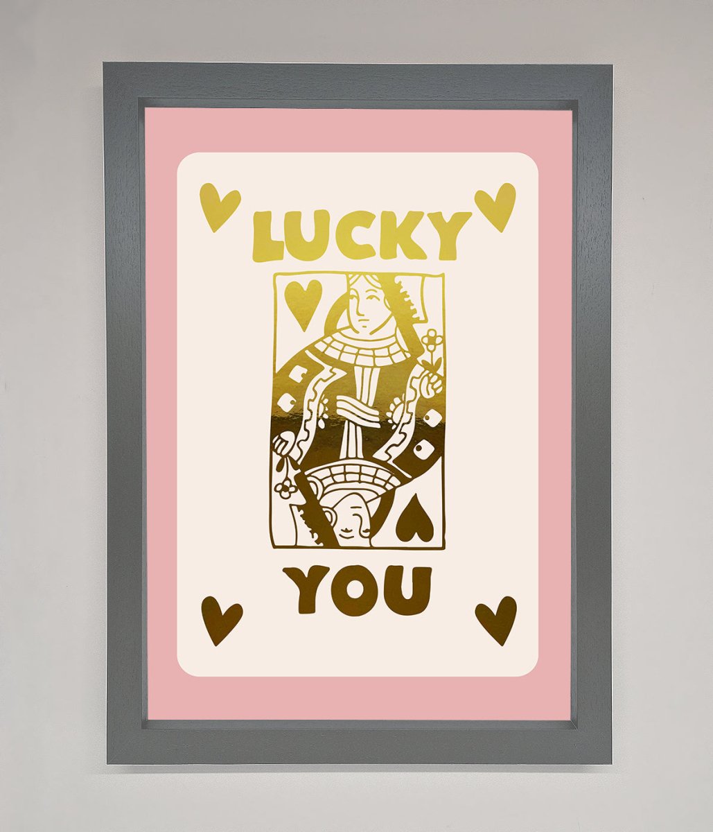 Lucky You Foil Print-9