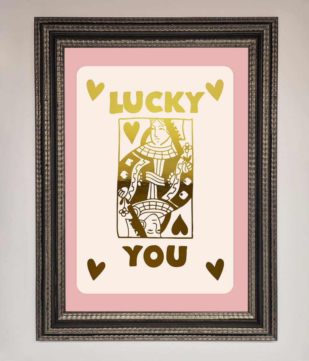 Lucky You Foil Print-17