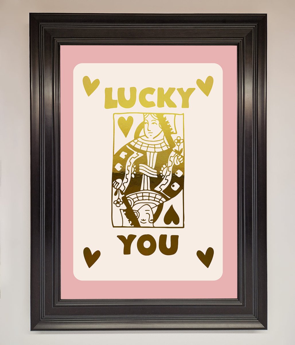 Lucky You Foil Print-2