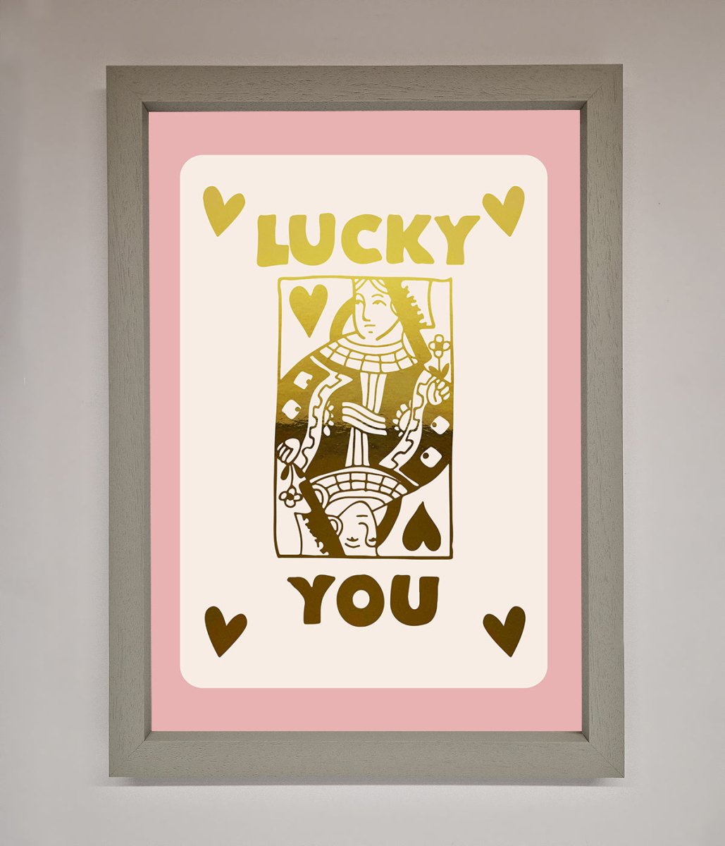 Lucky You Foil Print-8