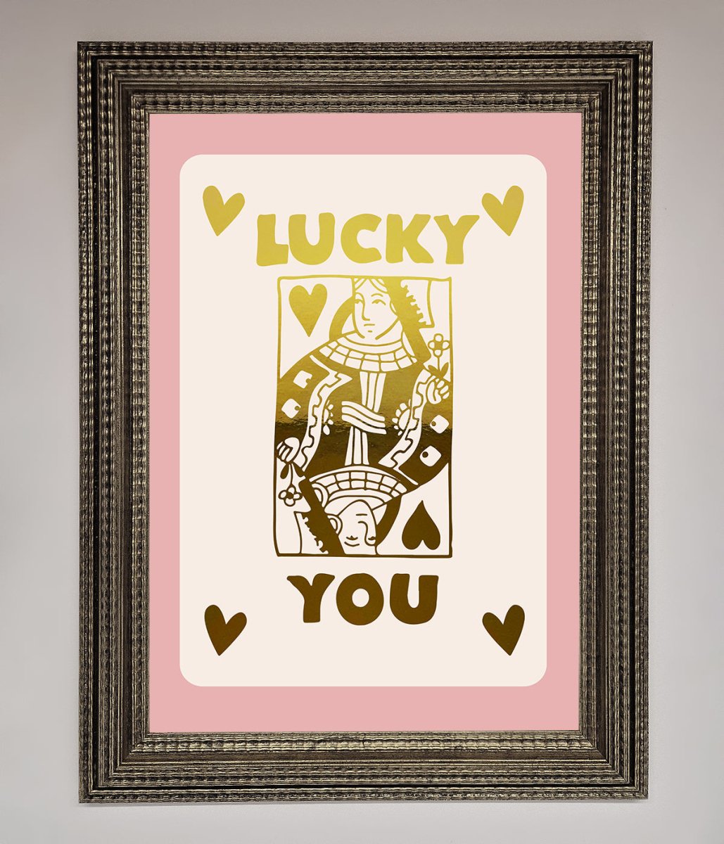Lucky You Foil Print-16