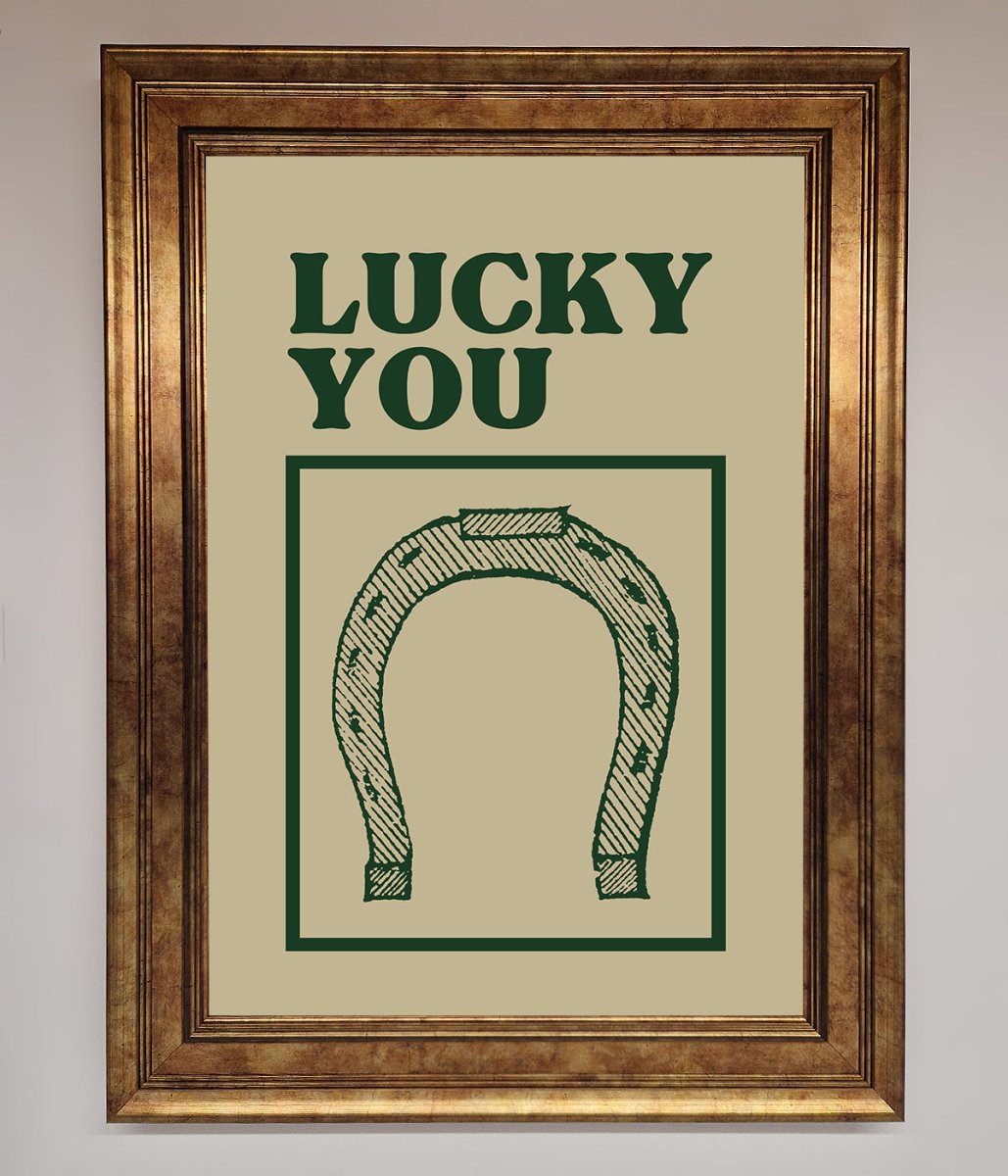 Lucky You Framed Wall Art-7