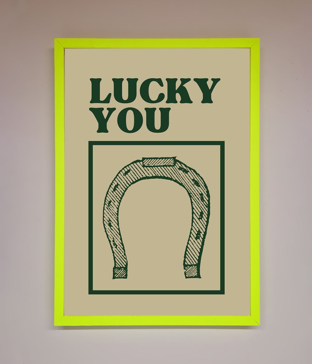 Lucky You Framed Wall Art-12