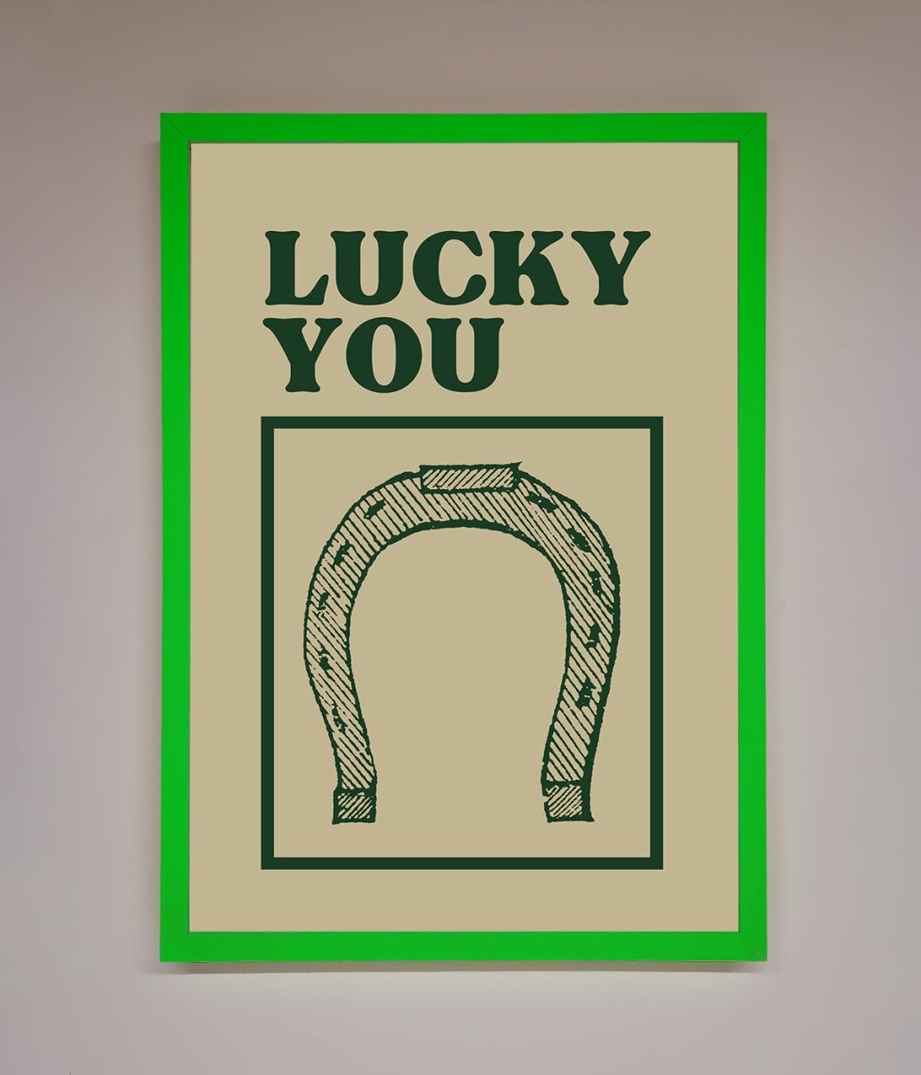 Lucky You Framed Wall Art-11